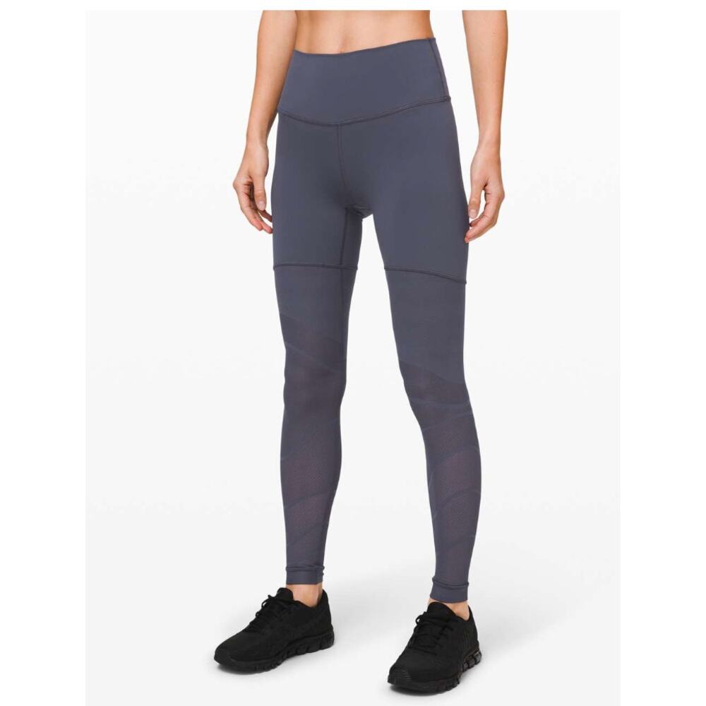 Lululemon Sheer Will High-Rise Tight 28" *Pulse‎ Stone Blue Women's 6